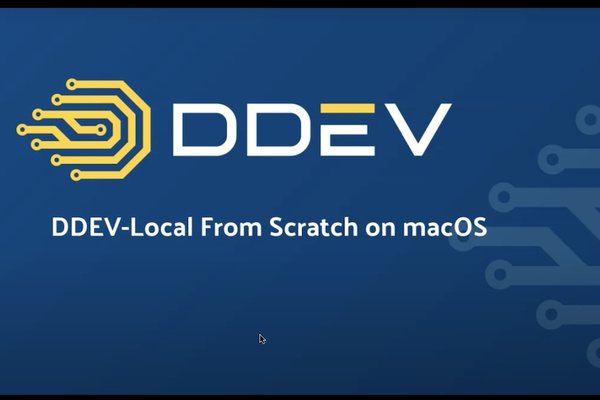 Screen grab of video's title frame